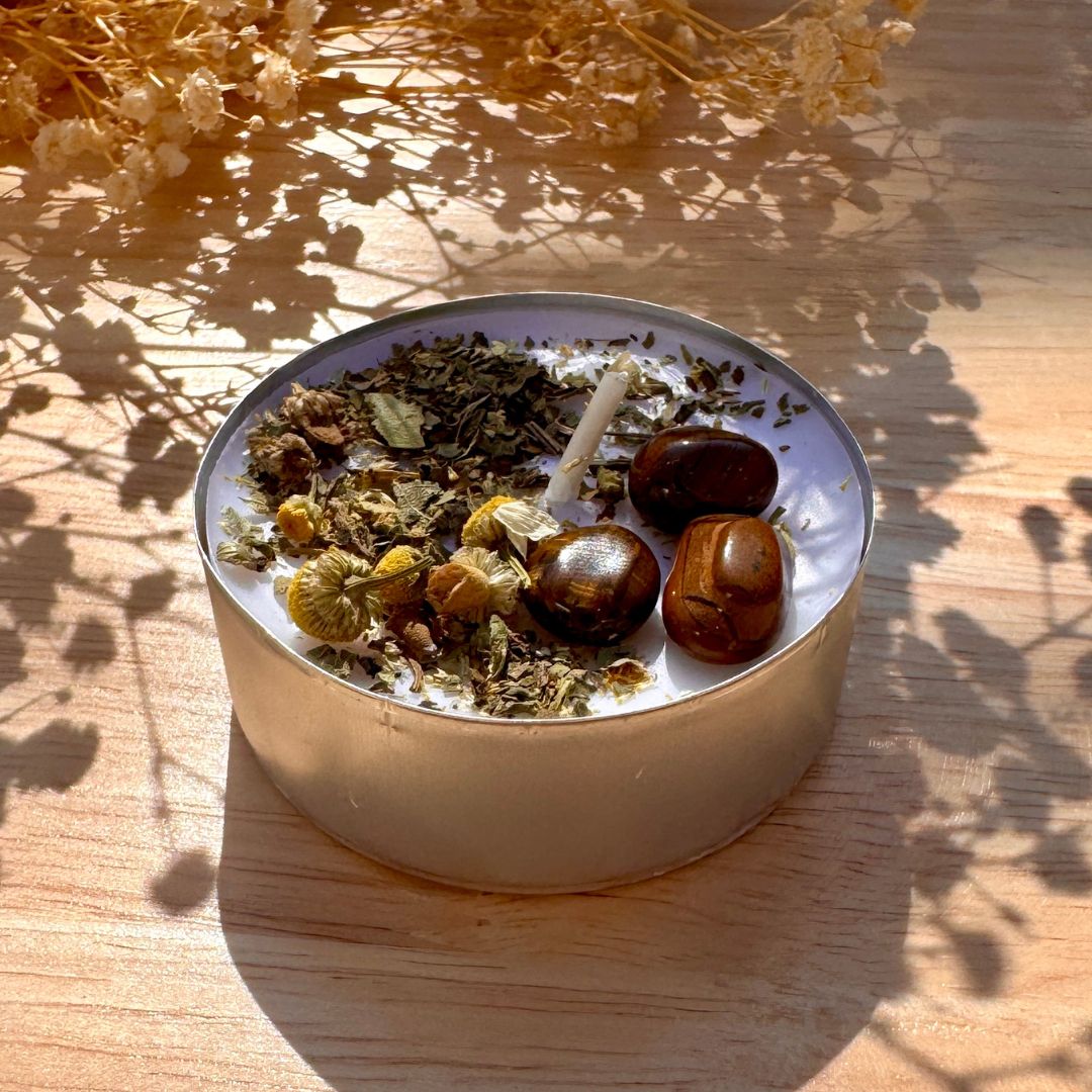 "LUCKY ME" Teelicht XL