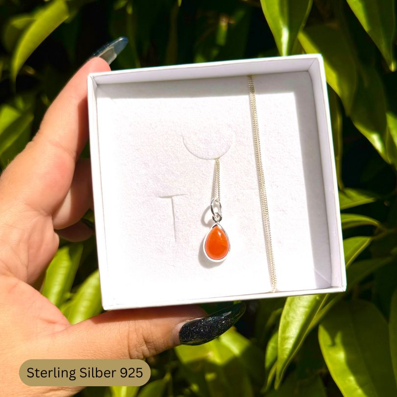 SEKSY KARNEOL HALSKETTE - thatspiritualshop.de