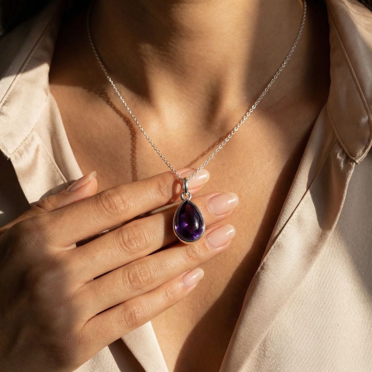 SPIRIT GUIDE AMETHYST KETTE - thatspiritualshop.de