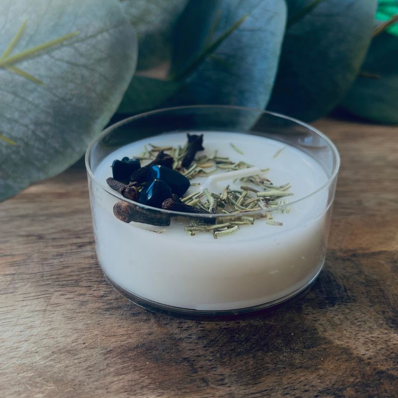 "NO BAD VIBES" Teelicht XL