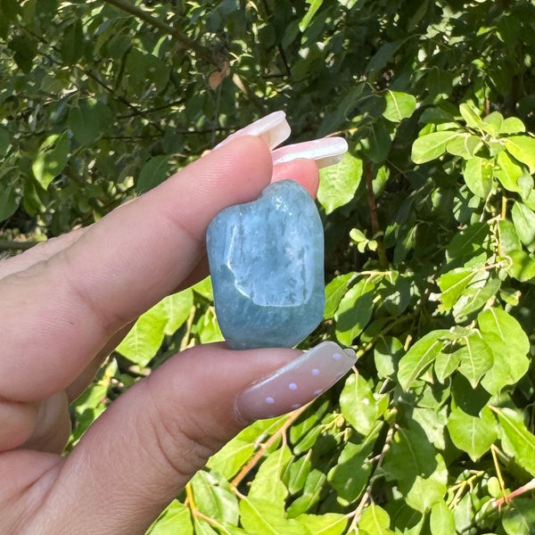 OCEAN MIND | Aquamarin Trommelstein