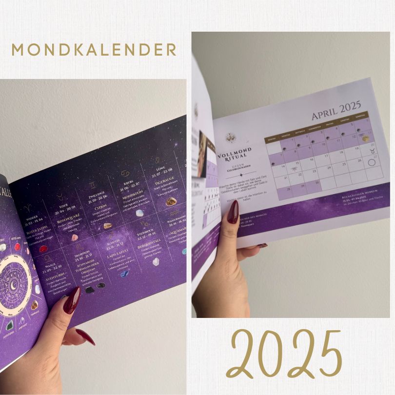 Mondkalender 2025 (gedruckt)