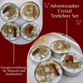 Adventszauber Crystal Teelicht Set