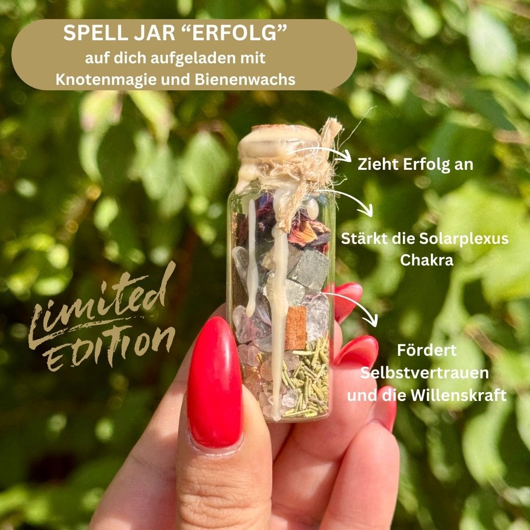 ERFOLG SPELL JAR auf dich aufgeladen