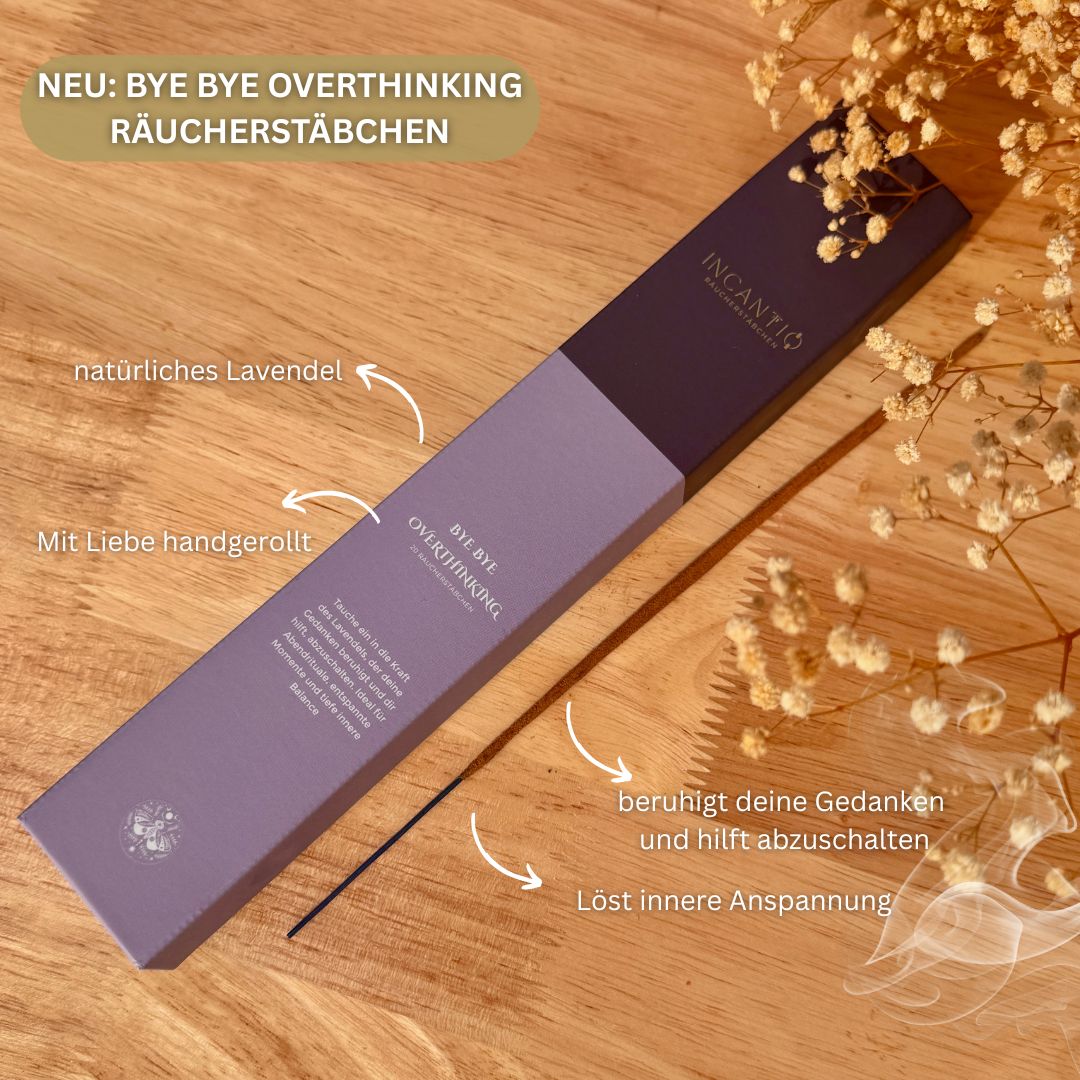 Bye bye overthinking - thatspiritualshop.de