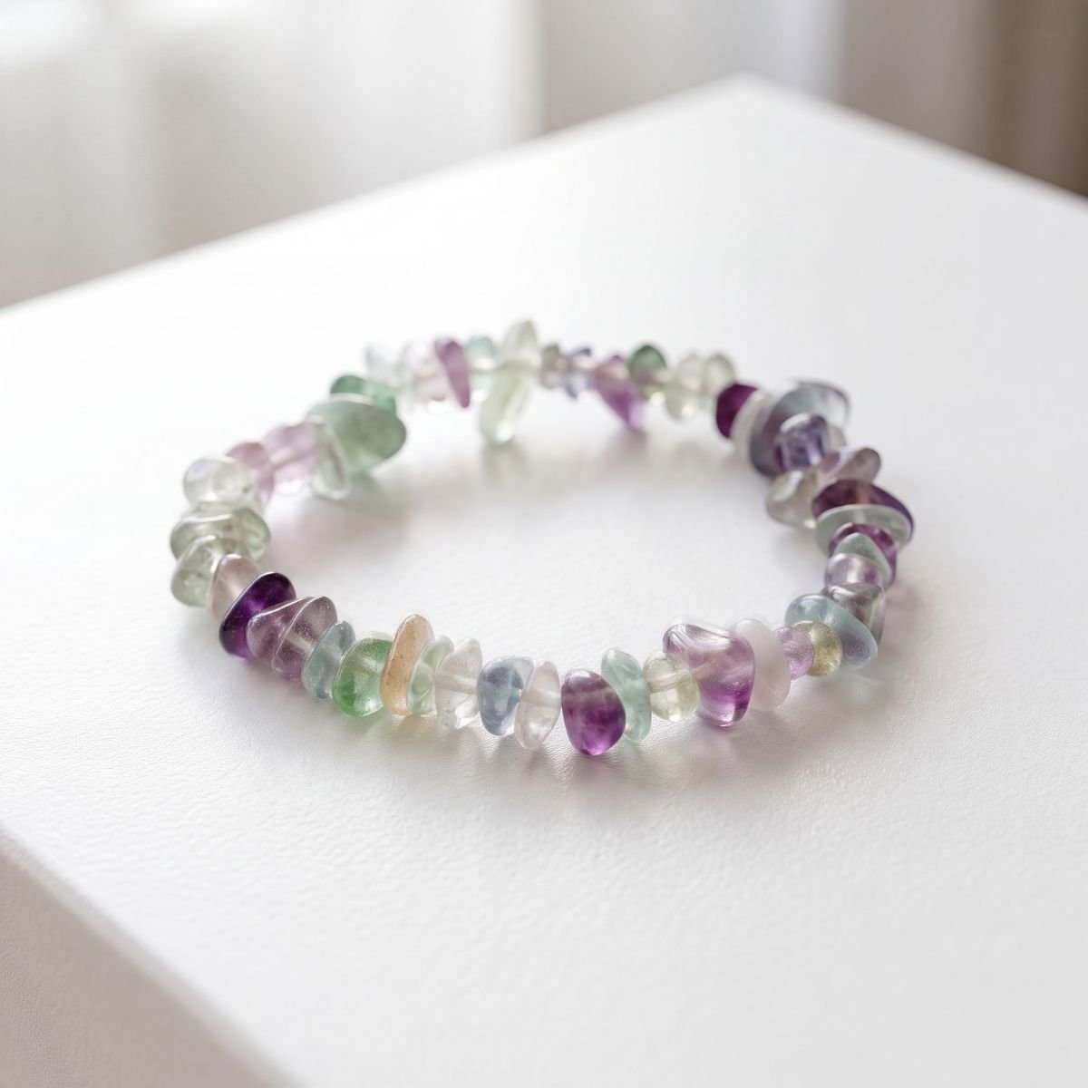 FLUORIT ENERGY Splitterarmband A+ Qualität - That Spiritual Shop