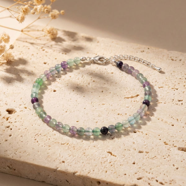 FOCUS MIND FLUORIT FUßKETTE - thatspiritualshop.de