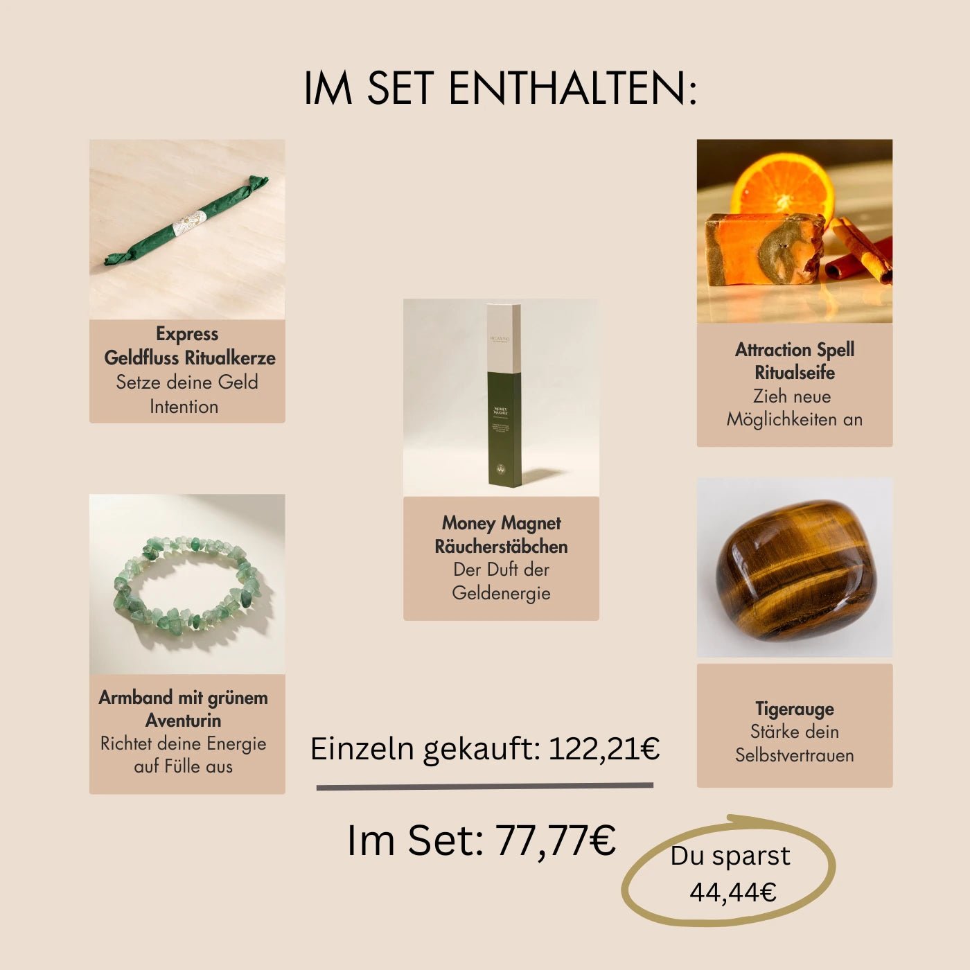 Geldmagnet Set - That Spiritual Shop