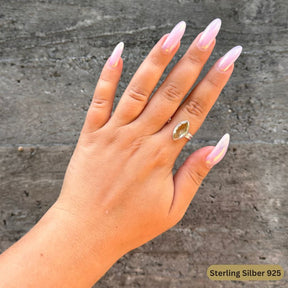 LEMON QUARZ RING LUCKY GIRL - thatspiritualshop.de