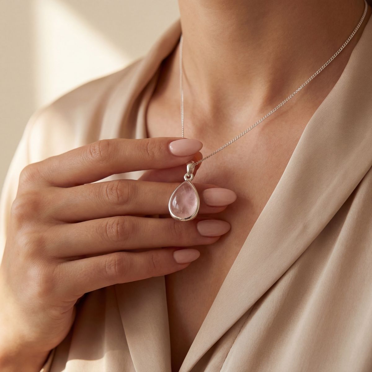 LOVE MAGNET ROSENQUARZ - thatspiritualshop.de