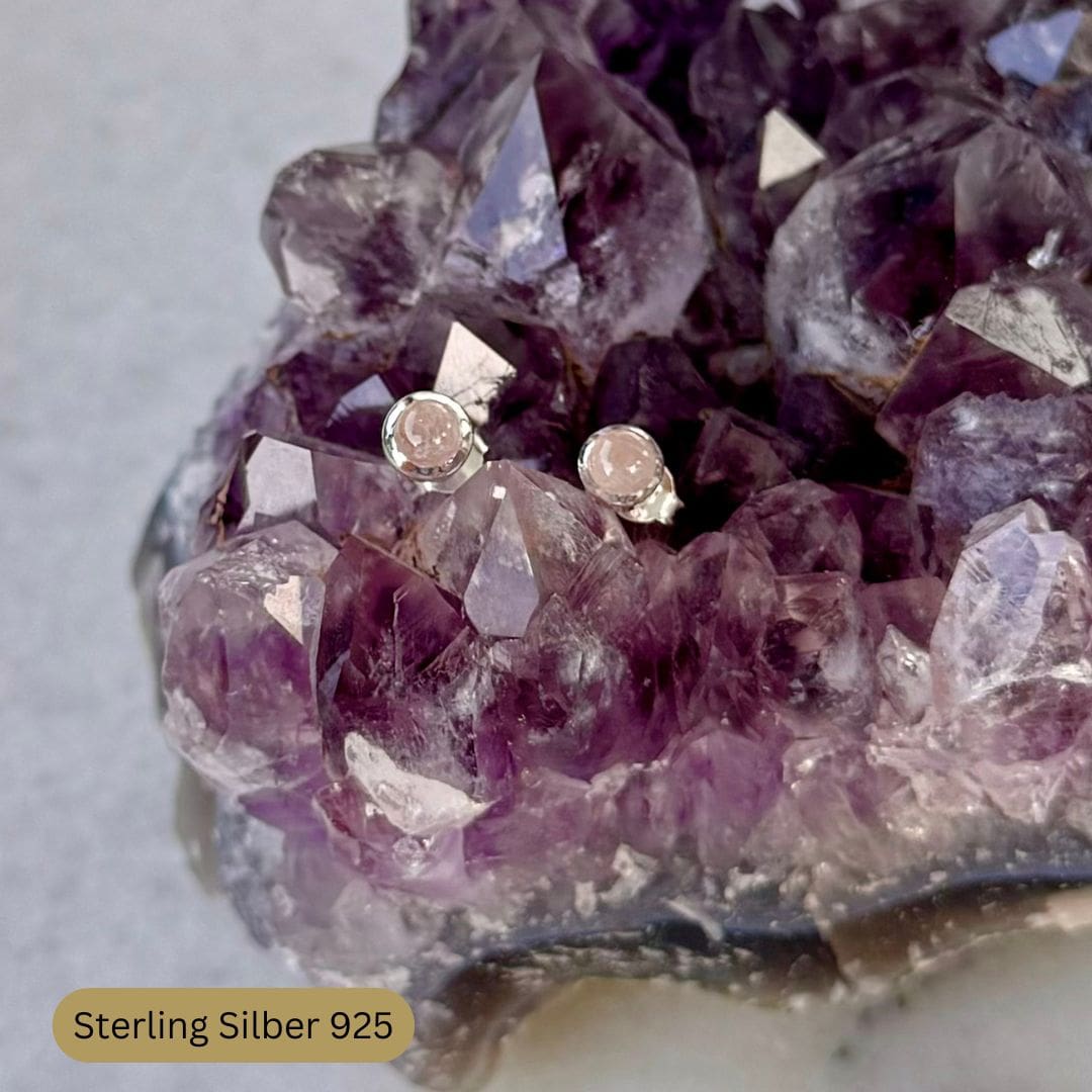 LOVE MAGNET ROSENQUARZ OHRSTECKER - thatspiritualshop.de