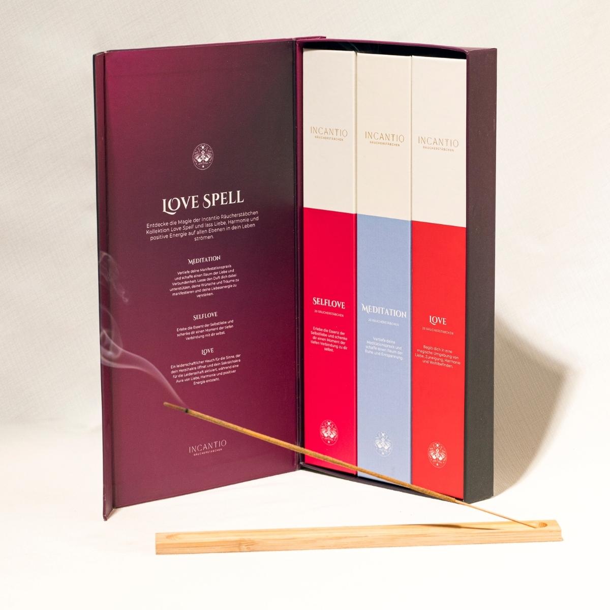 Love Spell Räucherstäbchen Set - thatspiritualshop.de