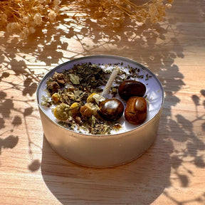 "LUCKY ME" Teelicht XL - thatspiritualshop.de