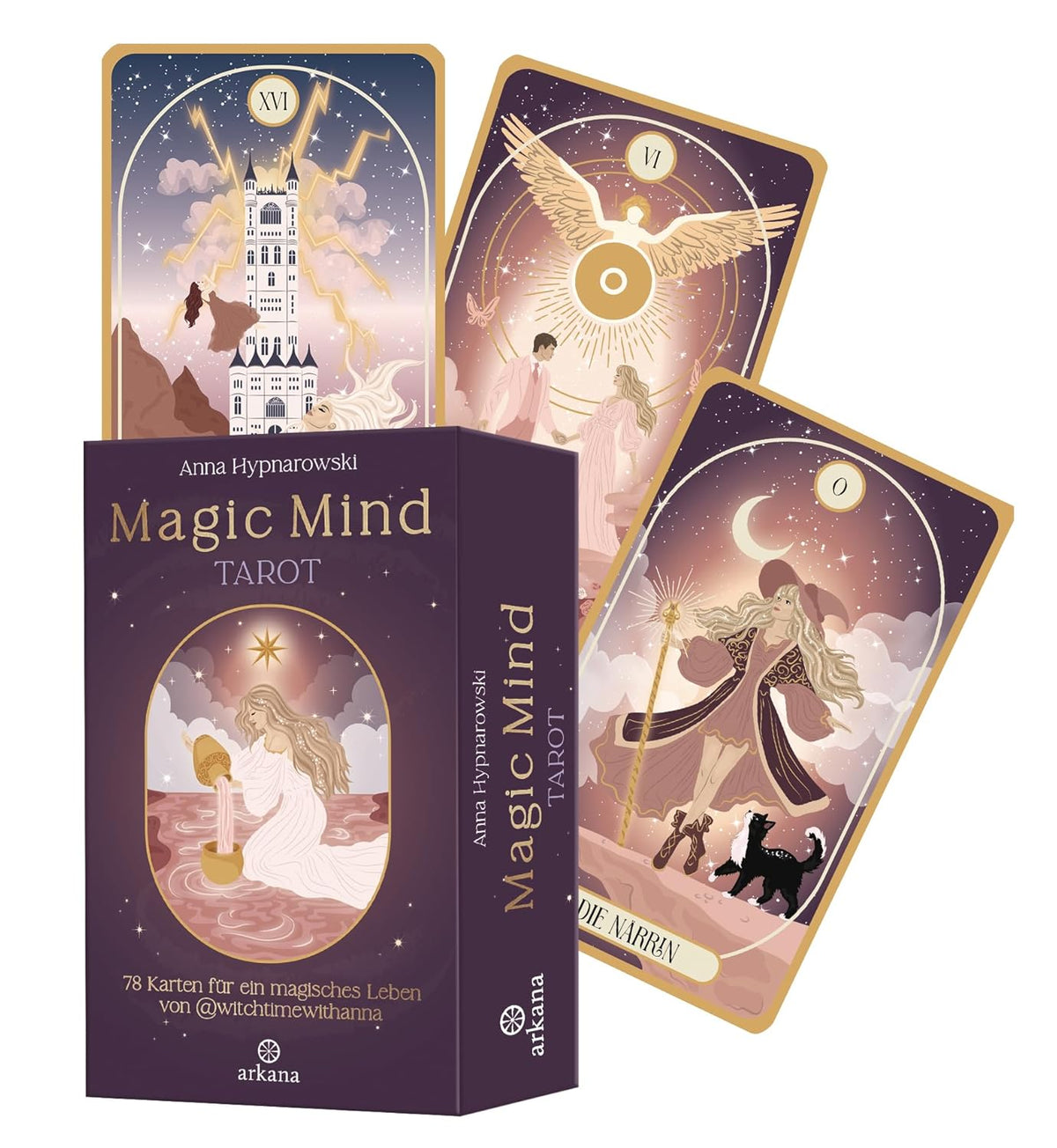 Magic Mind Tarot: 78 Karten für ein magisches Leben - thatspiritualshop.de