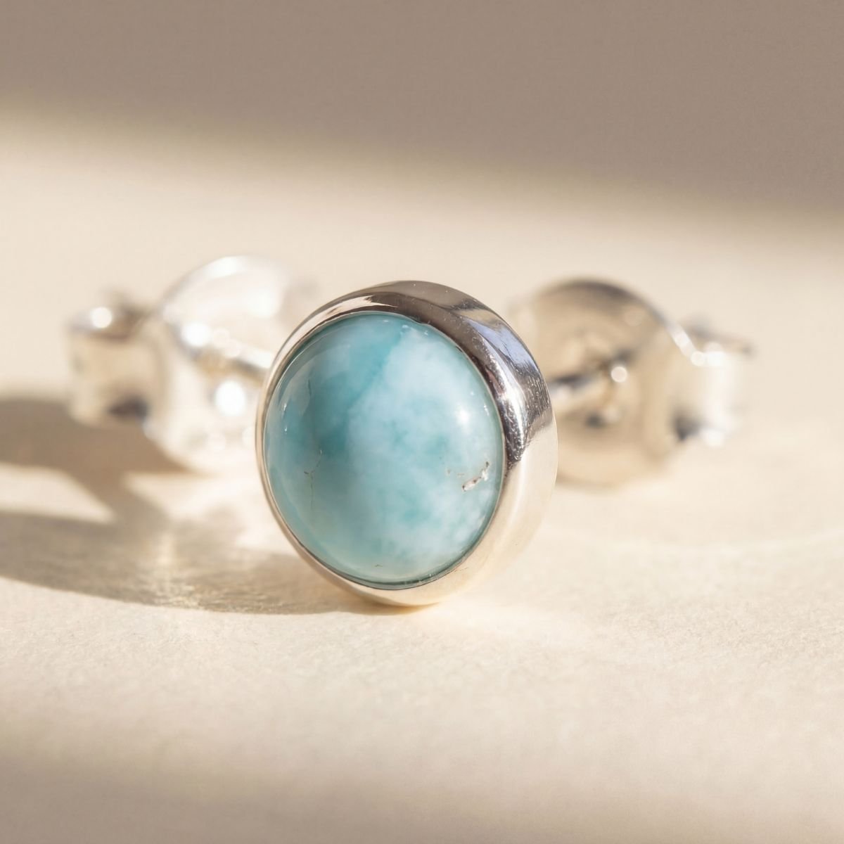 OCEAN ENERGY LARIMAR OHRSTECKER - thatspiritualshop.de