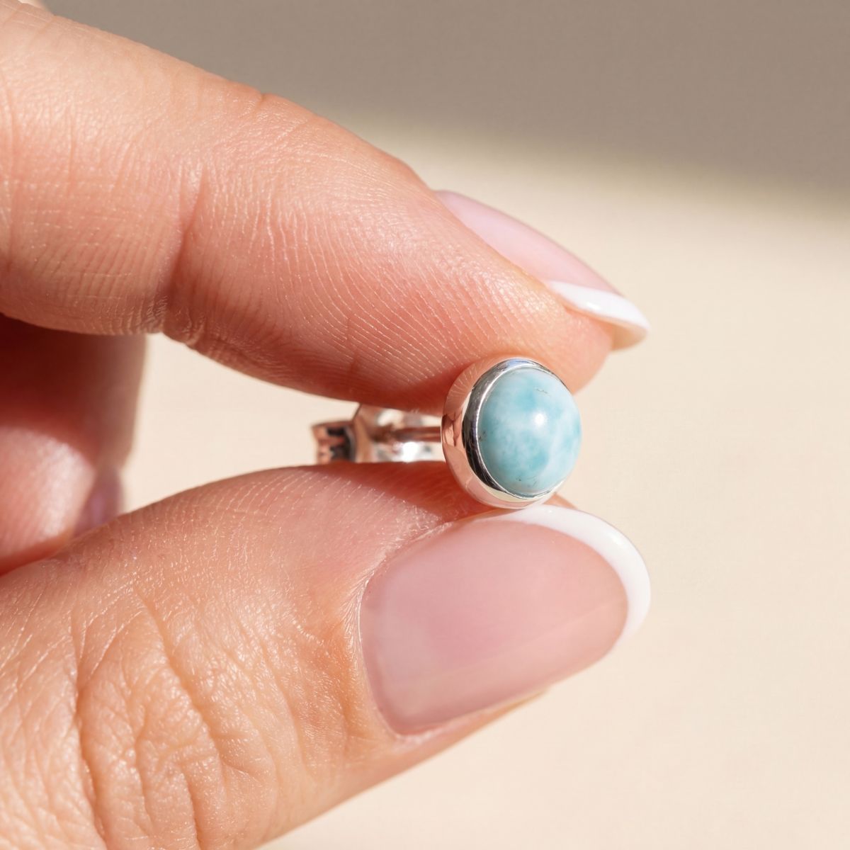 OCEAN ENERGY LARIMAR OHRSTECKER - thatspiritualshop.de