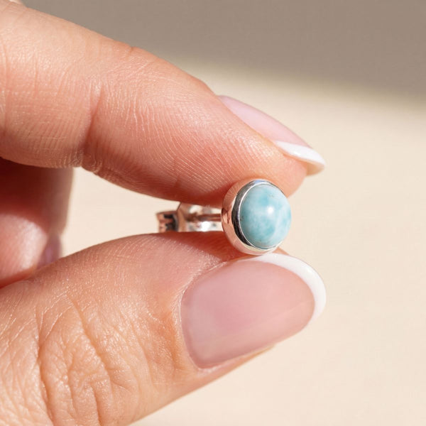 OCEAN ENERGY LARIMAR OHRSTECKER - thatspiritualshop.de