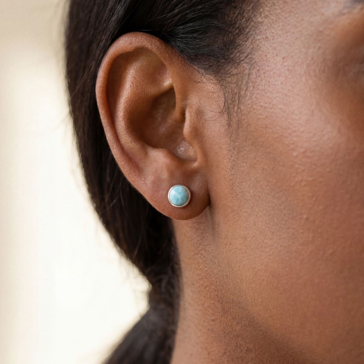 OCEAN ENERGY LARIMAR OHRSTECKER - thatspiritualshop.de