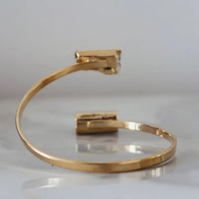 OUTLET Clear Energy Armreif | Gold - thatspiritualshop.de