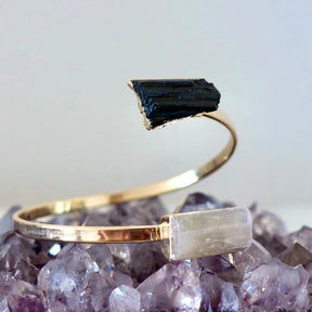 OUTLET Clear Energy Armreif | Gold - thatspiritualshop.de