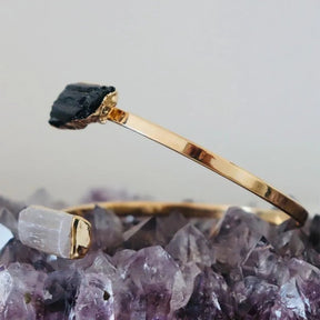 OUTLET Clear Energy Armreif | Gold - thatspiritualshop.de