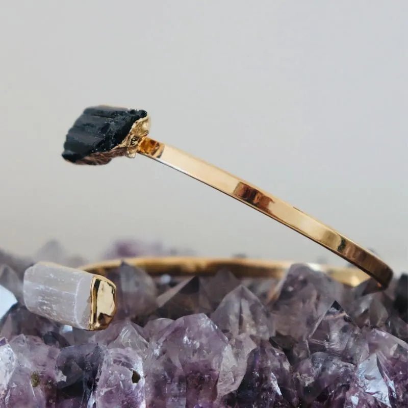 OUTLET Clear Energy Armreif | Gold - thatspiritualshop.de