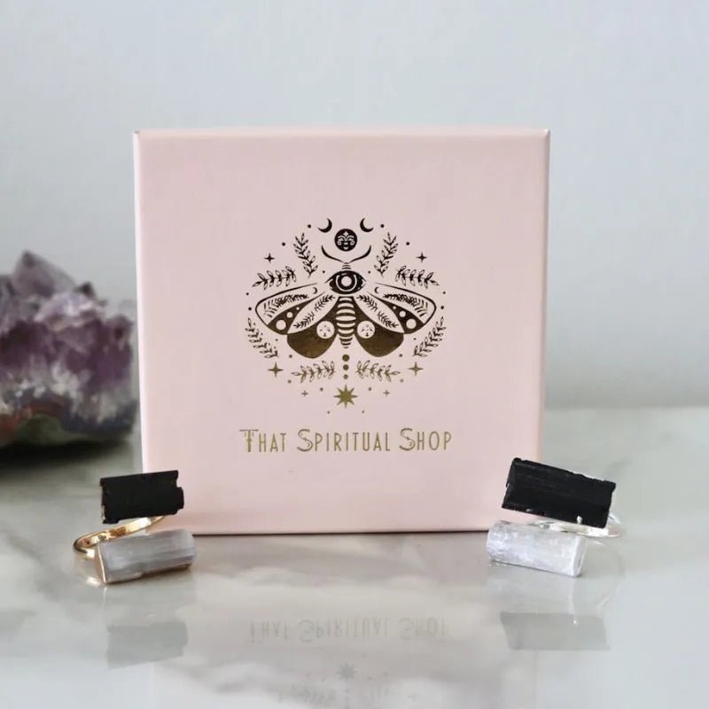 OUTLET Clear Energy Ring | Gold - thatspiritualshop.de