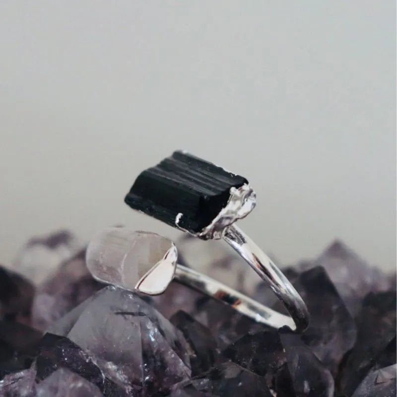 OUTLET Clear Energy Ring | Silber - thatspiritualshop.de