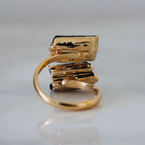 OUTLET Turmalin Ring Protection | Gold - thatspiritualshop.de
