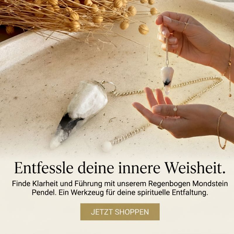 Pendel | Regenbogen Mondstein - thatspiritualshop.de