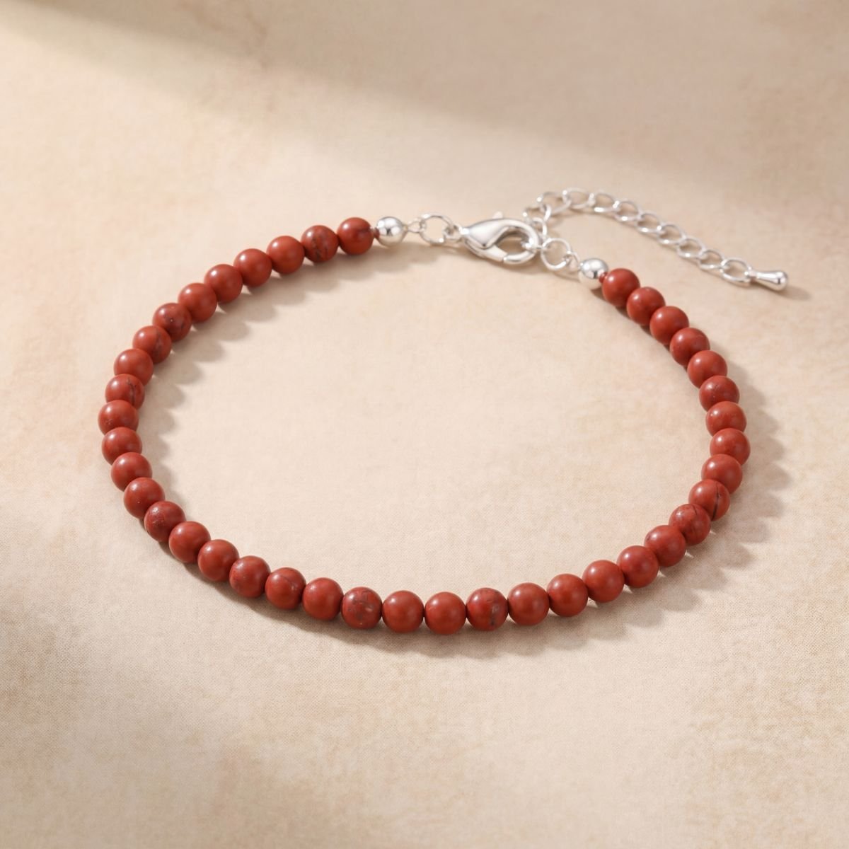 POWER ENERGY JASPIS FUßKETTE - That Spiritual Shop