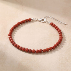 POWER ENERGY JASPIS FUßKETTE - That Spiritual Shop
