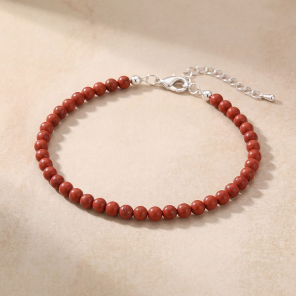 POWER ENERGY JASPIS FUßKETTE - That Spiritual Shop