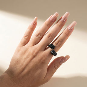 PROTECTION TURMALIN RING 925 SILBER - That Spiritual Shop