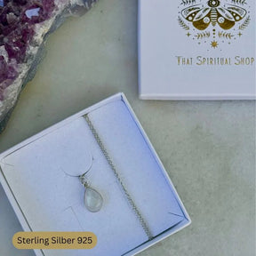 REGENBOGEN MONDSTEIN KETTE - thatspiritualshop.de