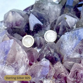 REGENBOGEN MONDSTEIN OHRSTECKER - thatspiritualshop.de