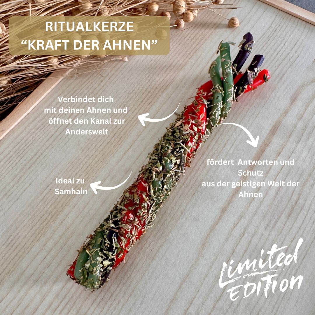 Ritualkerze "Kraft der Ahnen" - thatspiritualshop.de