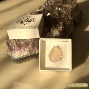ROSENQUARZ RING - thatspiritualshop.de