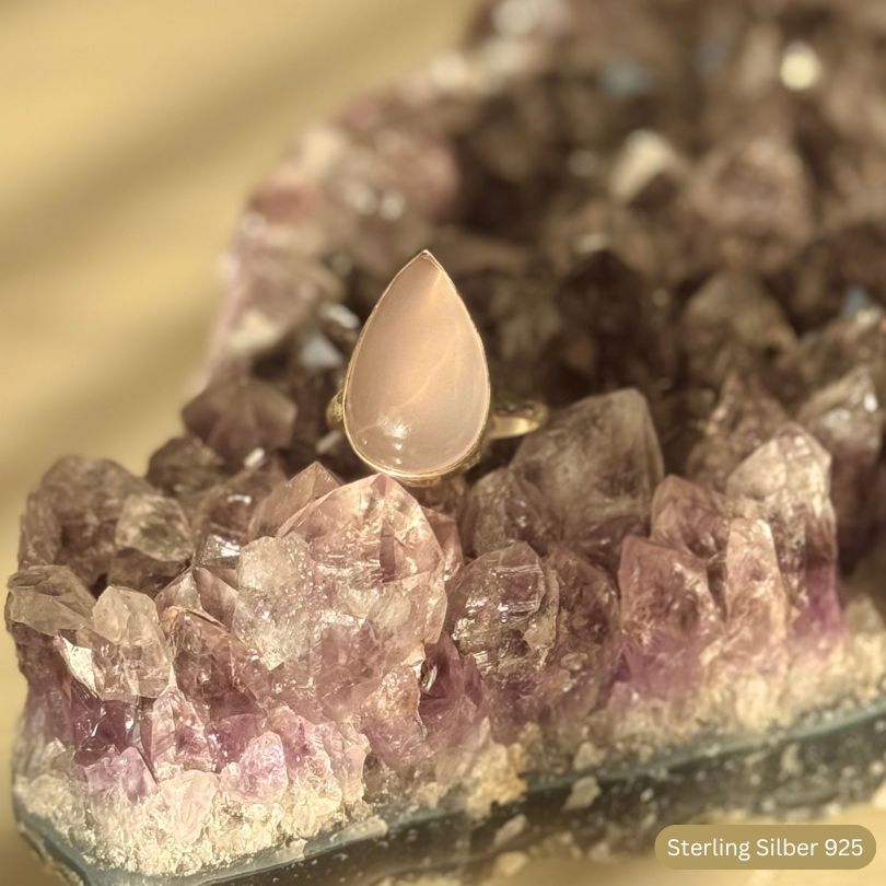 ROSENQUARZ RING - thatspiritualshop.de