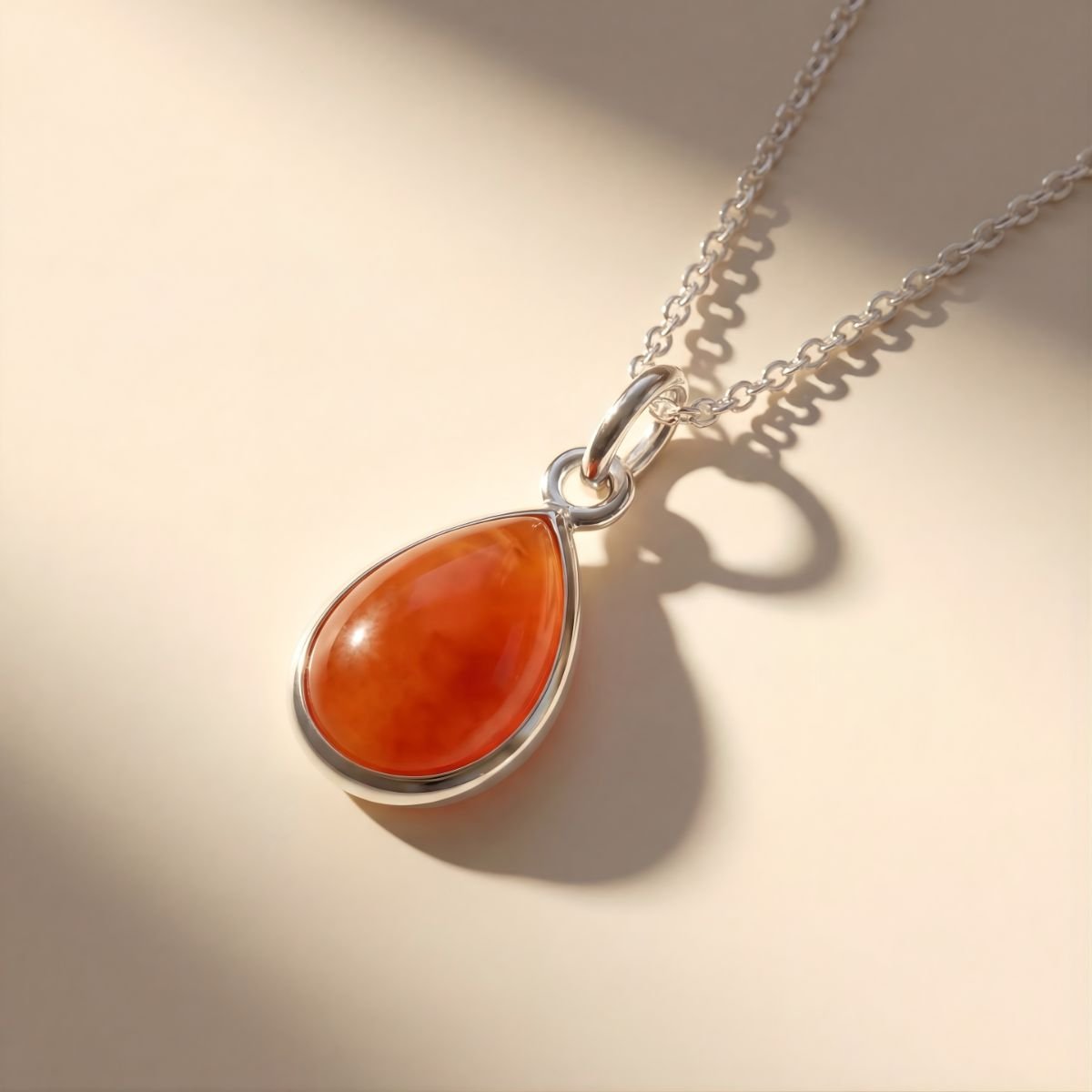 SEKSY KARNEOL HALSKETTE - thatspiritualshop.de