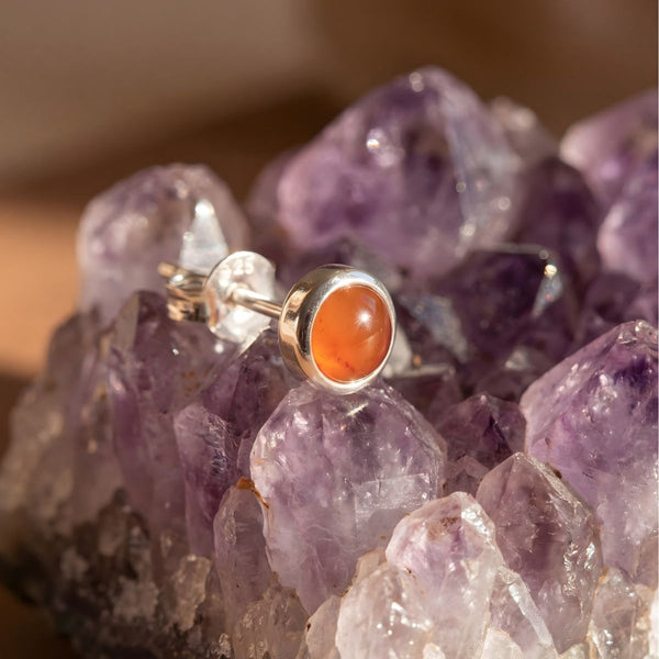 SEKSY KARNEOL OHRRINGE - thatspiritualshop.de