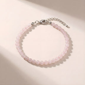 (SELF)LOVE ENERGY ROSENQUARZ FUßKETTE - thatspiritualshop.de
