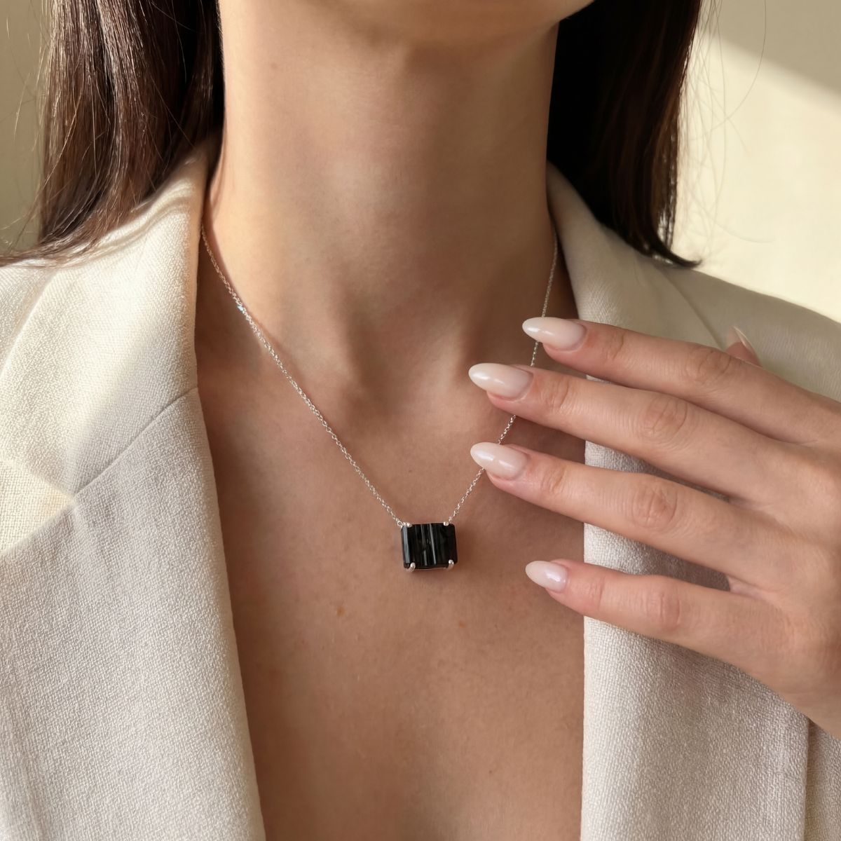 TURMALIN PROTECTION | silber - thatspiritualshop.de